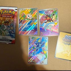 Pokemon TCG First Partner Illustration Alola Set