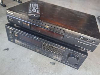 Panasonic DVD Player w/ Remote and Pioneer Amplifier