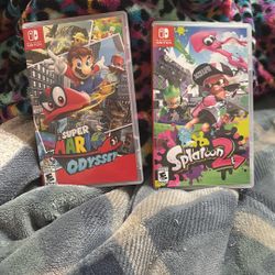 Super Mario Odyssey And Splatoon 2