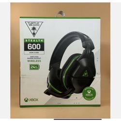 Turtle Beach Stealth 600 Gen 2 Wireless Gaming Head Set for XBOX Black NIB Amp