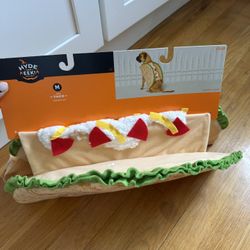 Brand New Halloween Dog Taco Costume Size Medium