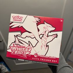 Pokemon Scarlet Violet White Flare Elite Trainer Box (Pokemon Center)