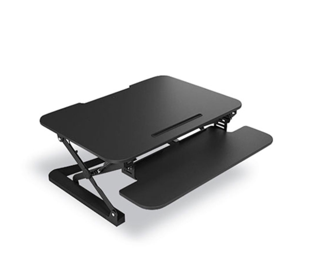 Adjustable Sit/Stand Workstation Riser, Black Item #: NXT50710