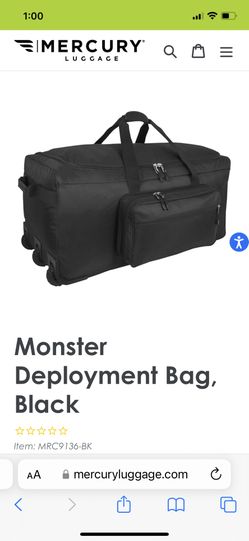 Mercury Luggage/Monster Deployment Bag-black