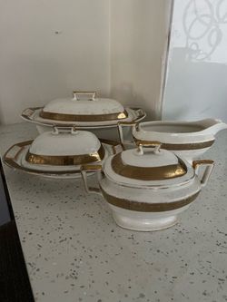 7pc miscellaneous set of vintage china