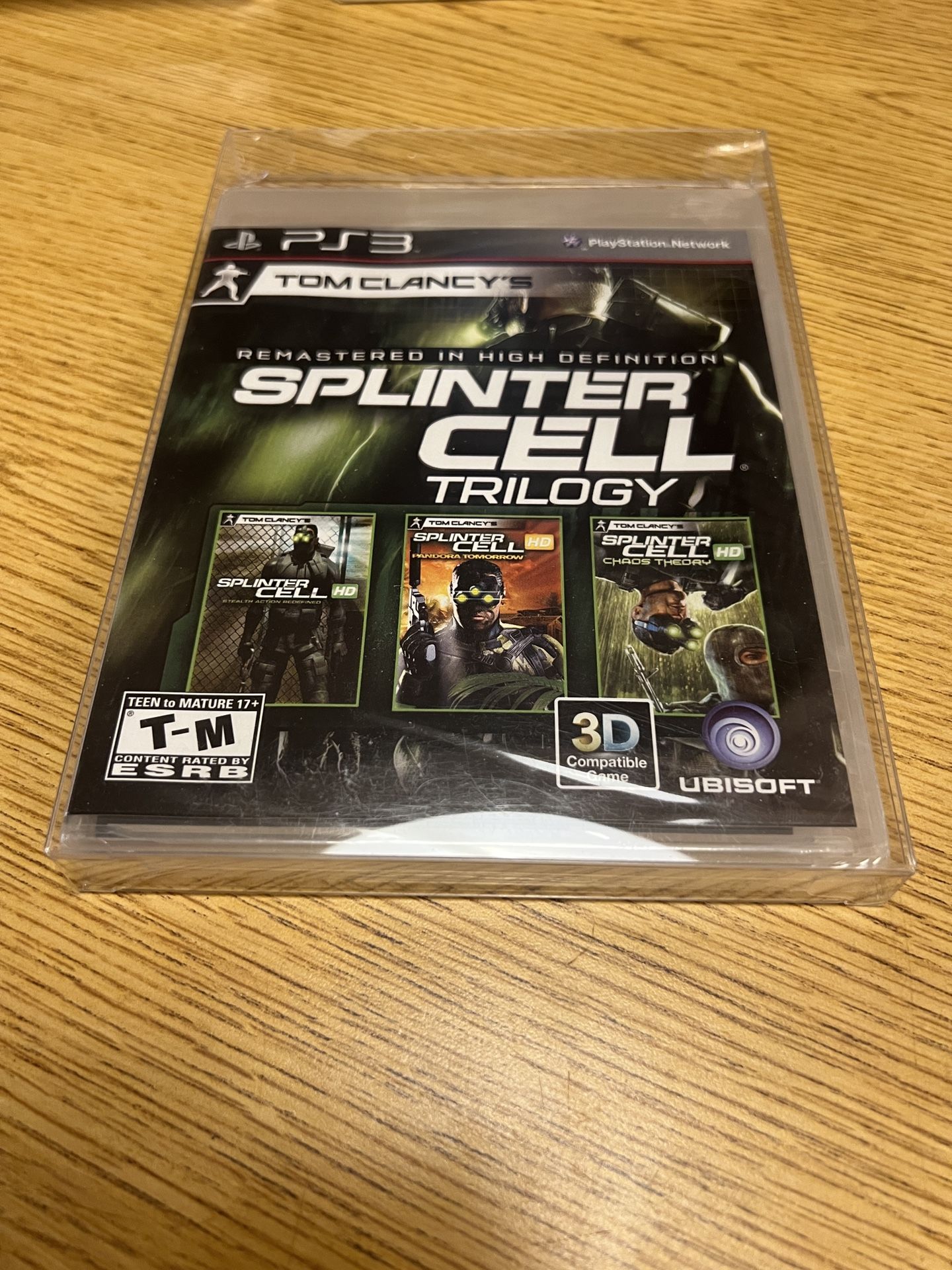 Factory Sealed* Splinter Cell Trilogy PS3 PlayStation - Main Image