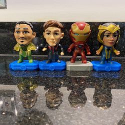 Marvel Studios Avengers Heroes McDonald's Happy Meal Toys 4 Pieces