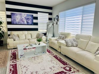 Leather Furniture for sale (Original price with receipt $5600)