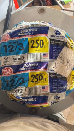 12/3 Romex Wire 250ft