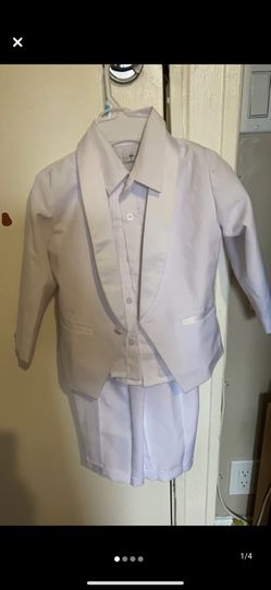 Boys White Tuxedo 