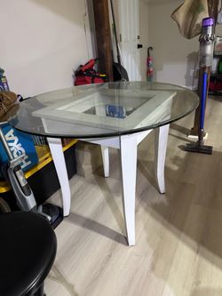 Glass table