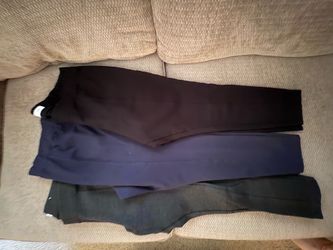 Stretch Knit Pants in XL - NAVY, BLACK & CHARCOAL $2 each pant