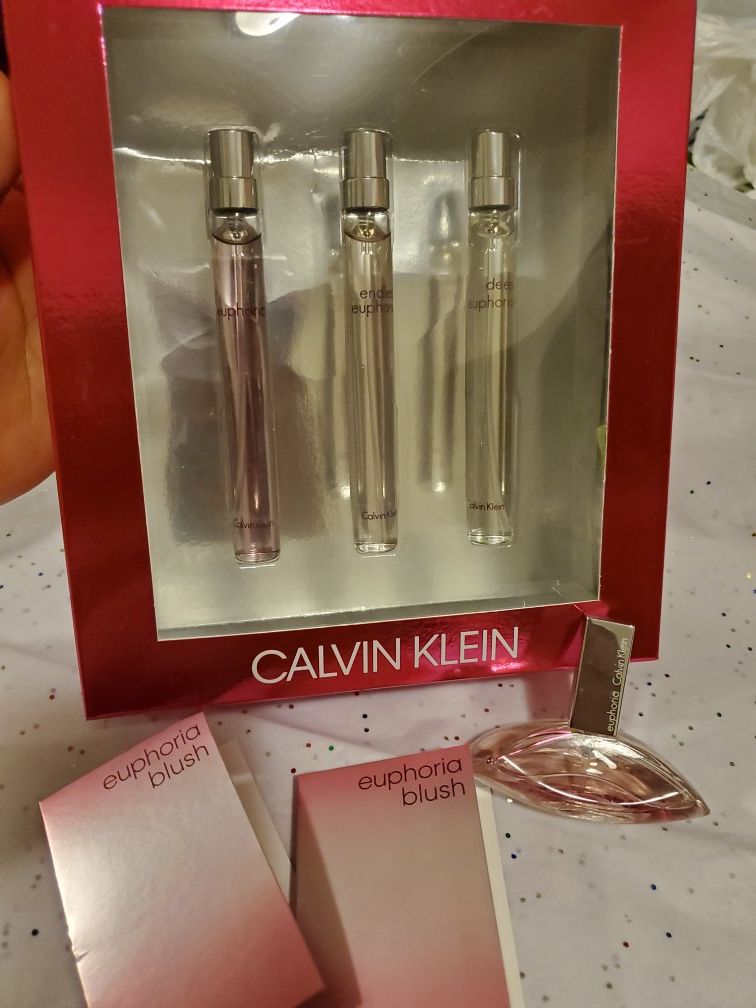 Euphoria Calvin klein perfume travel set