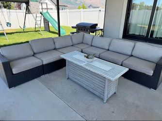 Large outdoor sectional