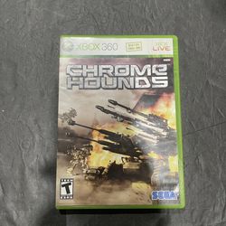 Microsoft Xbox 360 Chrome Hounds - Mech Game 