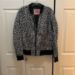 Levi’s Leopard Bomber Jacket Size L 