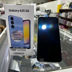 Samsung Galaxy A25 5g 6+128gb Unlocked Blue Sm-a256ezbd