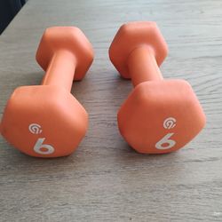 Hand Weights  for Women  6 lb 