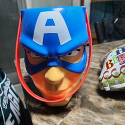 Captain America Halloween Pail