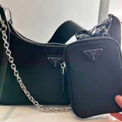 prada re- edition 2005 nylon crossbody bag