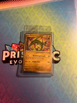 Pokemon World Championships 2026 Rayquaza 153/217 PXP Stamp Sealed Promo Card