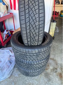 4 Continental tires 225 50 17