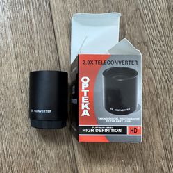 OPTEKA Hd2 2.0 X Teleconverter