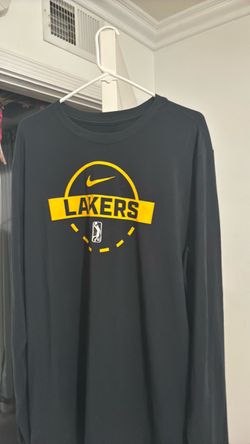 Lakers Dri Fit Long Sleeve
