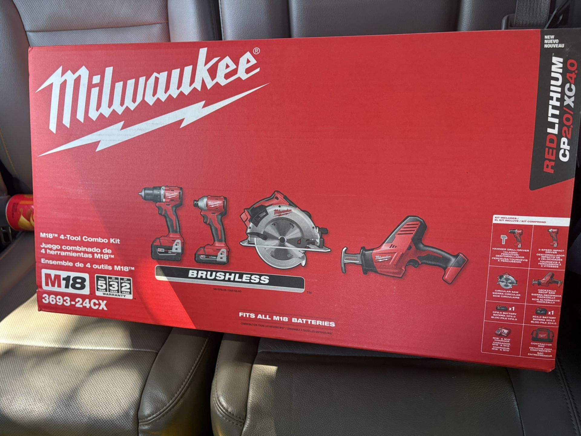Milwaukee 4 Piece Set