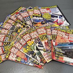 1990s Drag Racing Monthly Magazines $1 Each