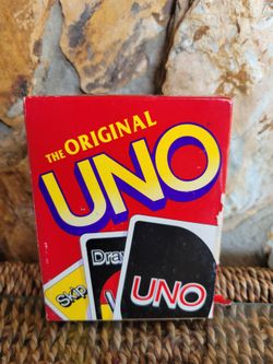Vintage 1992 The original Uno Card Game Complete With Instructions