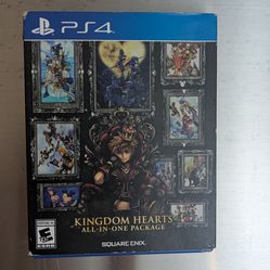 Ps4  Kingdom hearts all-in-one package