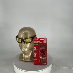 Milwaukee Yellow Performance Safety Glasses Fog-Free Lenses