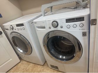 Lg front load washer and dryer