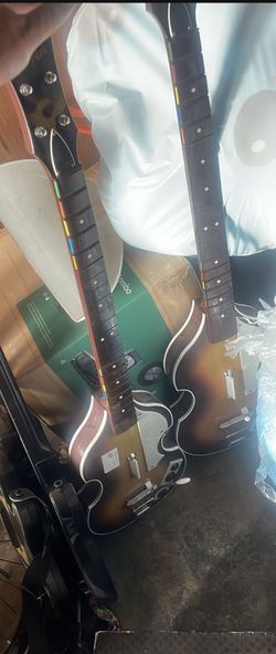 Rockband Beatles Edition Rock Band Guitar Xbox 360 SINGLE GUITAR