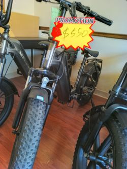 Open box Sisigad foldable ebike