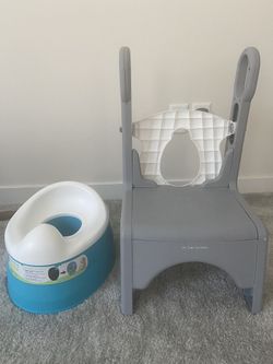 Adjustable Potty Seat and Baby/ Toddler training Port.