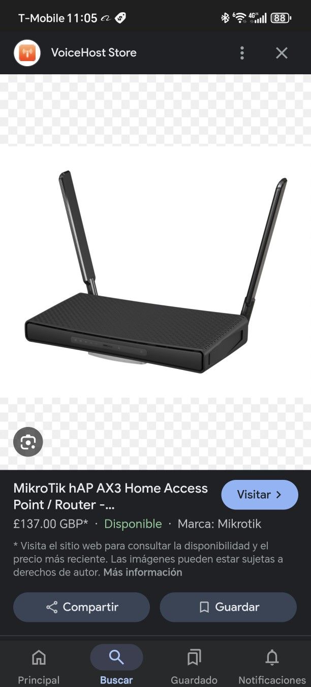 Router Mikrotik Hap3 Ax Wifi 6 Optimizado Para Juegos FPS ONLINE