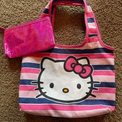 HELLO KITTY tote purse
