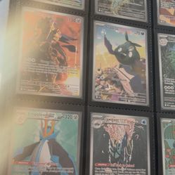 Binder full of cards