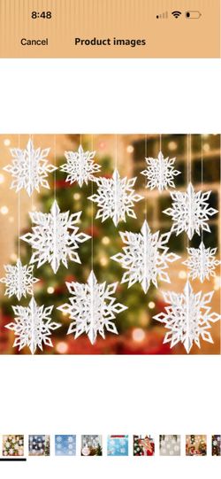 Snowflakes Deco Brand New