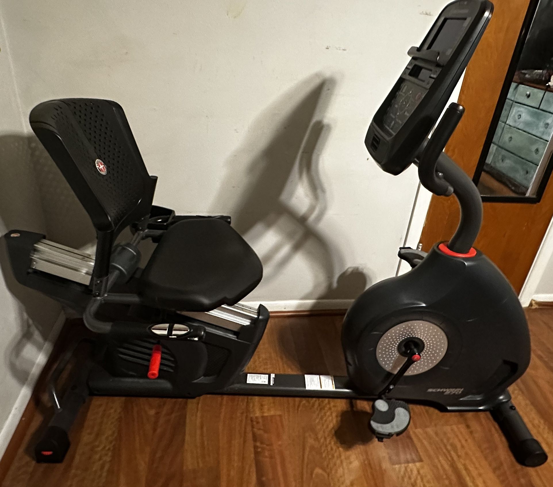 Schwinn 270 Journey 2.5 Recumbent Exercise Bike by Nautilus