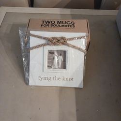 Wedding Mugs And Frame New