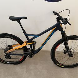 2017 Devinci Django Carbon with Reynolds wheels
