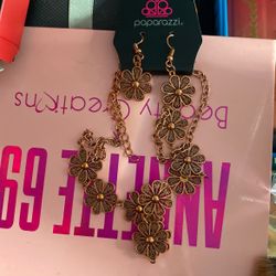 Earrings And Necklace