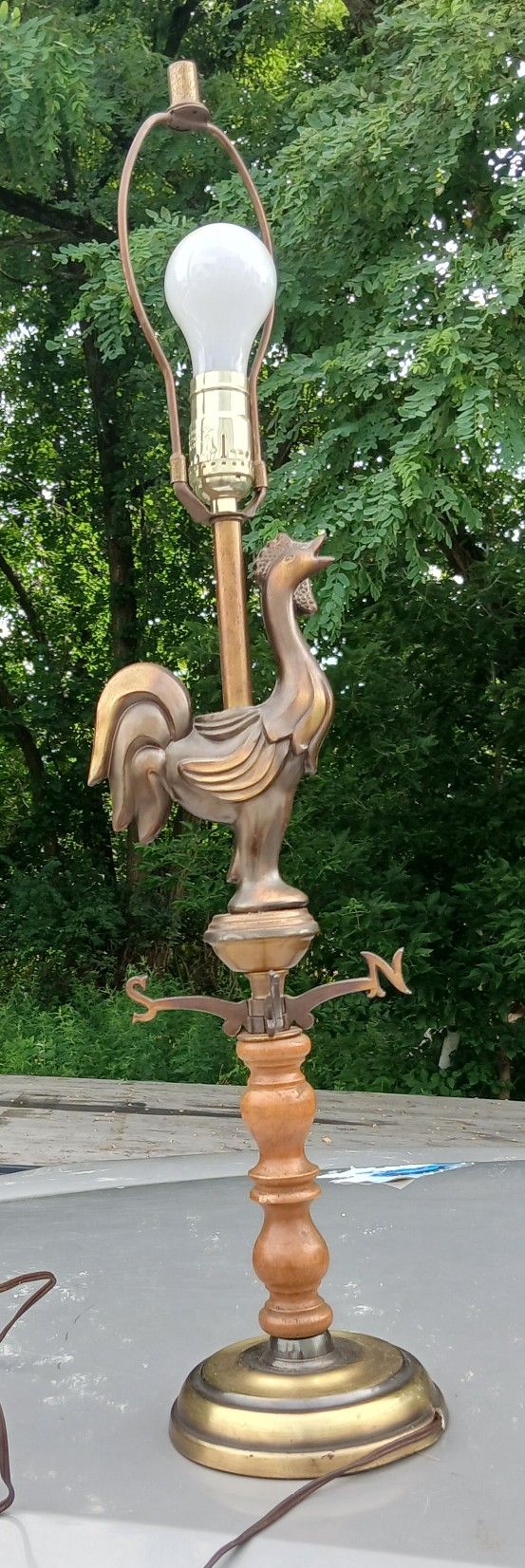 Rooster Lamp