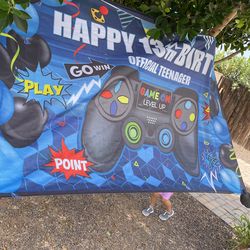 Happy 13th Birthday Banner