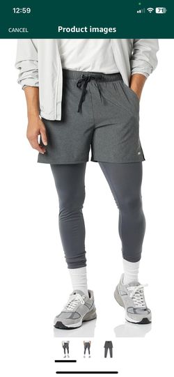 Mens Double Layered Running Shorts