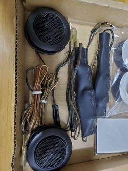 Alpine Tweeters With Crossovers 