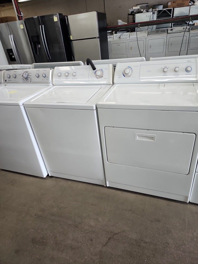 Whirlpool Super Capacity Washer Dryer Set